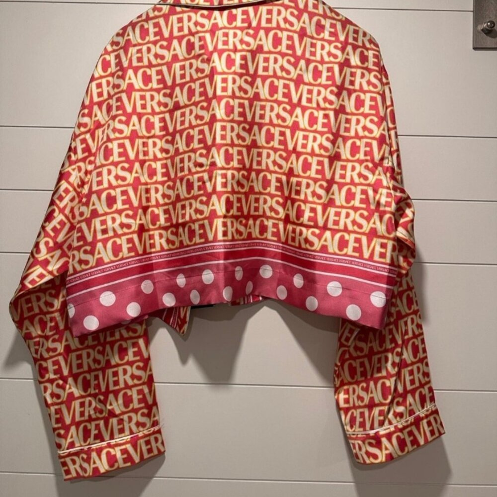 Versace silk top - Picture 2 of 4